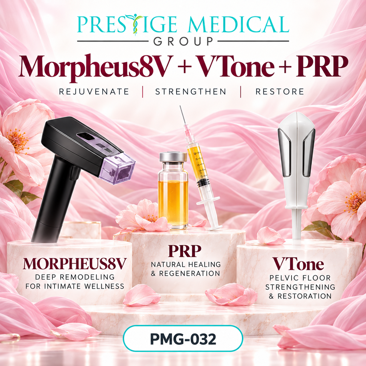 Morpheus8V + VTone + PRP